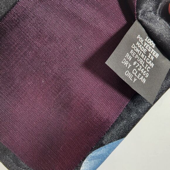 Looney Tunes Vintage Taz Tazmanian Devil Ghost Halloween Mens Tie - Picture 7 of 7